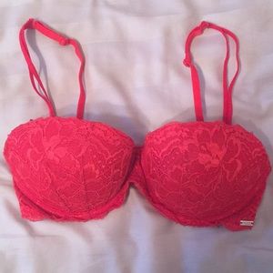 Red Lace Bra